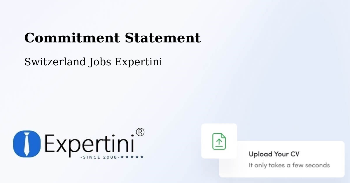 Corporate Commitment – Moutier - Switzerland Jobs Expertini