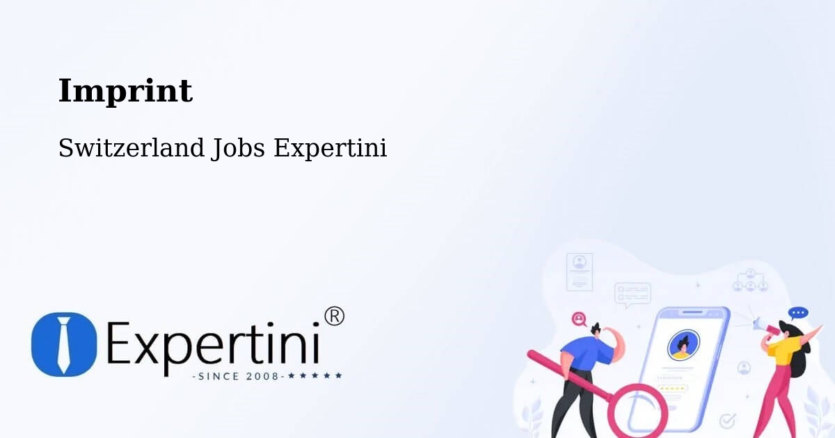 Imprint – Moutier - Switzerland Jobs Expertini