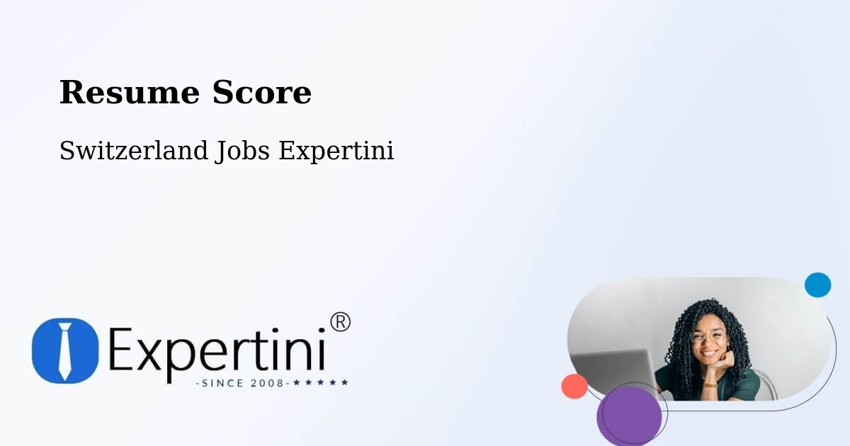 Resume Score & Job Description Match Tool – Moutier - Switzerland Jobs Expertini